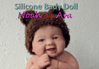 7" Boy Micro Preemie Full Body Silicone Smile Baby "Noah" Lifelike Mini Reborn