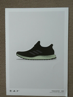 Adidas Collect Nr. 023 Sammelkarte / Futurecraft 4D By Dan Freebairn siehe Fotos