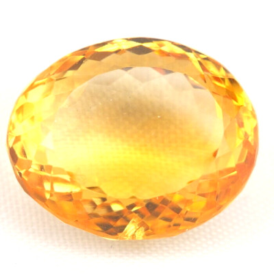 Shola Genuine 14.27 Ct Natural Gold Orange Madeira Citrine from Brazil