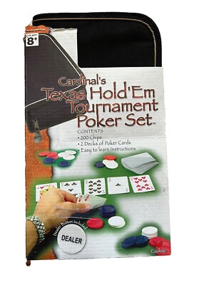 Cardinal s Hold-  Em Tournament Poker Set