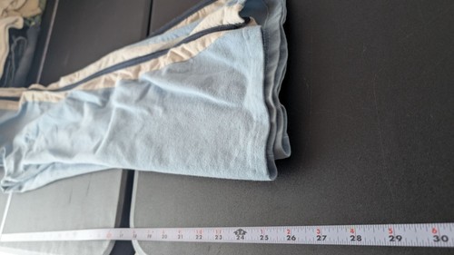 Total Girl Girls Light Blue Princess Team Side Stripe Bottoms Size 12 Y2K Retro - Picture 8 of 10