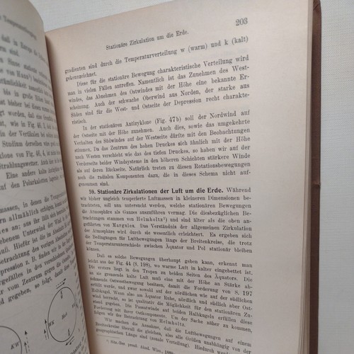 Dynamische Meteorologie by Felix M. Exner -1925 -German Antique Science Liter. - Picture 11 of 14