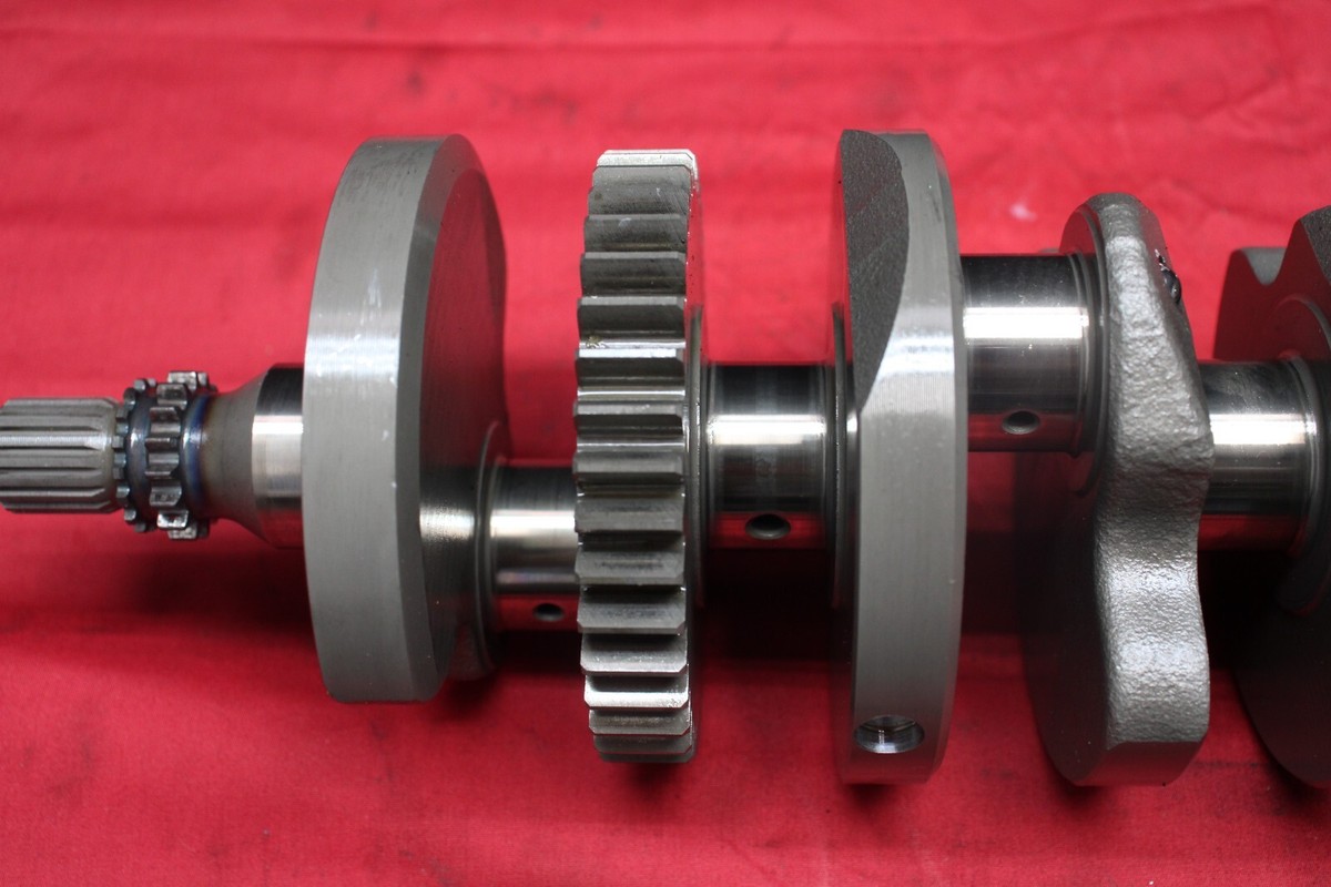 19-24 Kawasaki ZX6R Crankshaft w/ Magneto Flywheel #5605 T-9
