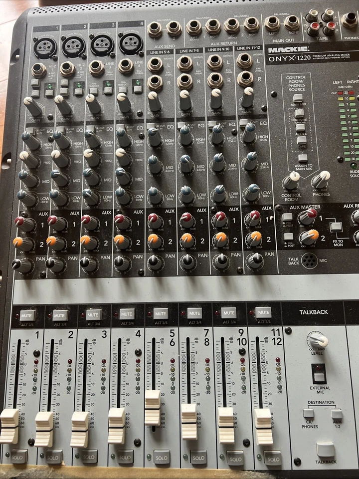 Mackie Onyx-1220 Premium Analog Mixer Console - Image 2 of 4
