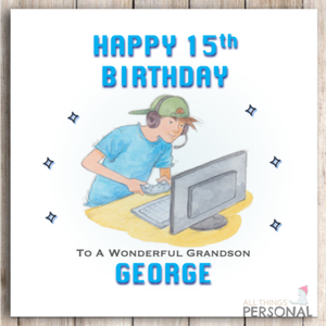 Personalised 12th Birthday Card For Him Born In 2012 Greetings Card 12