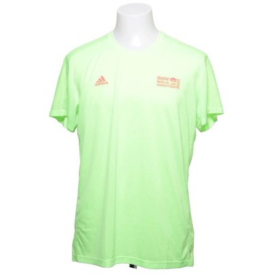Adidas Running, Trainingsshirt, Größe: L, Grün, Polyester, Print, Mesh #njD