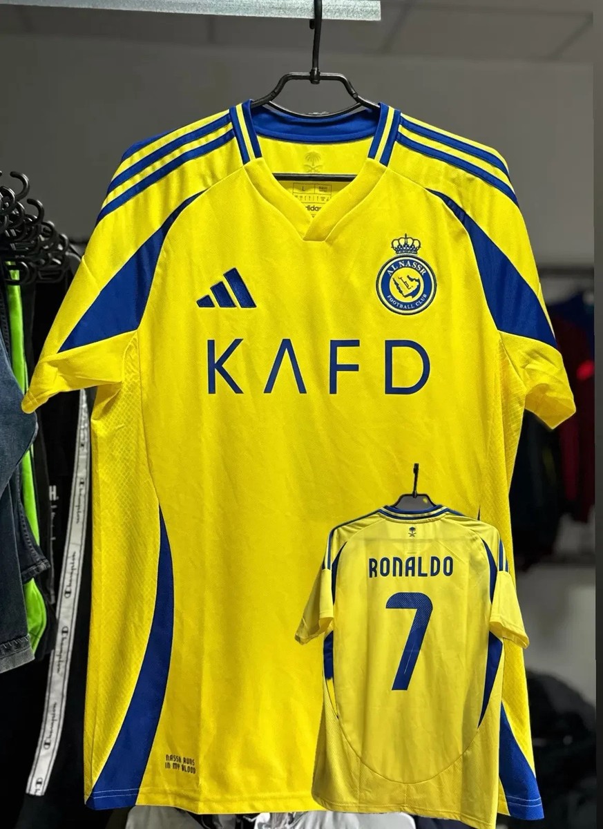 Adidas Al Nassr Cristiano Ronaldo #7 Soccer Jersey 2024/2025 | eBay
