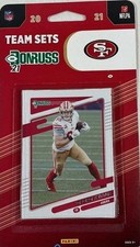 Factory Sealed: 2021 Panini Donruss Football Team Set NFL San Francisco 49ers