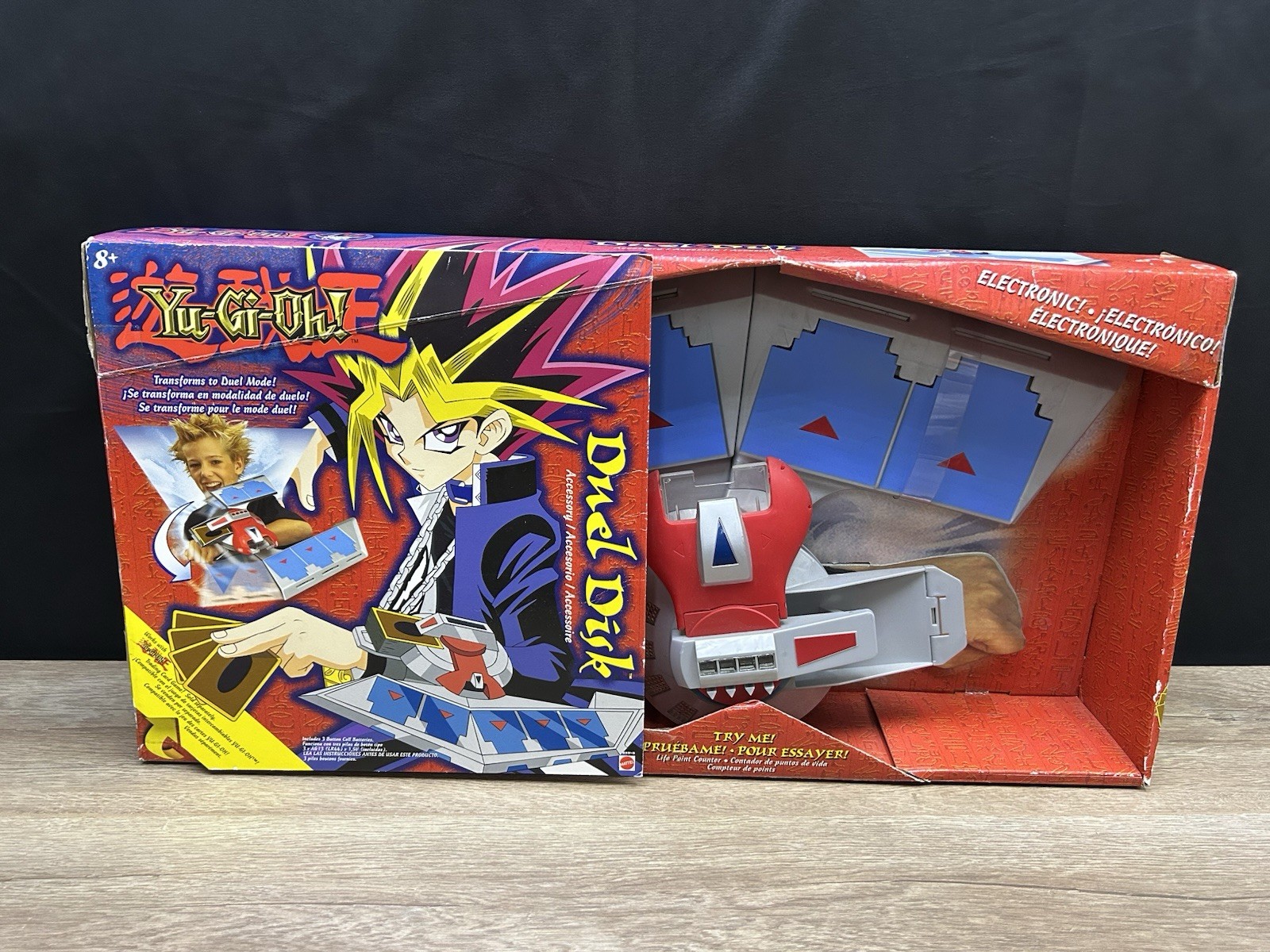 Rare Vintage 1996 Mattel Yu-Gi-Oh Duel Disk Battle City Card Launcher New NOS