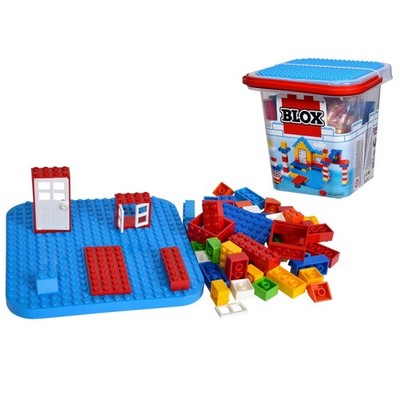 Blox, Eimer, 250 Stück, gemischte bunte Steine