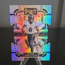 Panini Select Lamar Jackson Baltimore Ravens #7 Prizm Die-Cut Concourse 2023