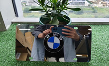 Mirrored For Bmw Style License Plate Raised Emblem 6 X 12 Vanitycar Decor Mirrored For Bmw Style License Plate Raised Emblem 6 X 12 Vanitycar Decor