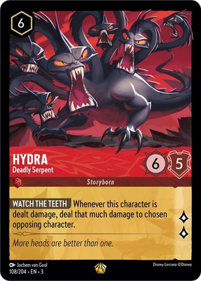 #ad Hydra Deadly Serpent Legendary Into the Inklands 108 204 NM $2.25