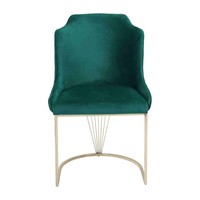 Designer GrüNer Esszimmerstuhl Luxus Einsitzer Moderne Esszimmer MöBel