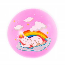 Aufblasbarer Einhorn Gummiball 23 cm verschiedene Farben fr drauen Garten