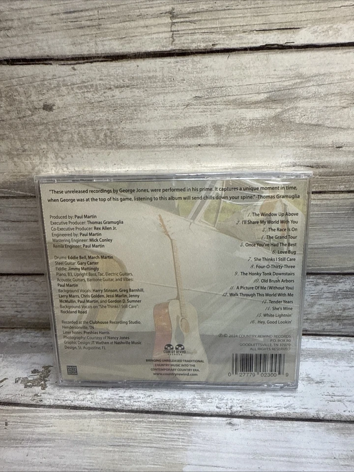 George Jones The Lost Nashville Sessions CD Greatest Hits Ships Free New Sealed Foto 4 de 4