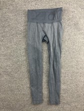 Aim'n Leggings Womens Small Gray High Rise Seamless Ankle Yoga Pants Workout