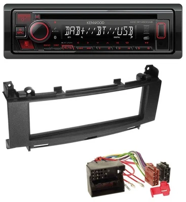 Kenwood MP3 CD USB Bluetooth DAB Autoradio für Mercedes A-Klasse W169 B-Klasse W - Bild 1 von 4