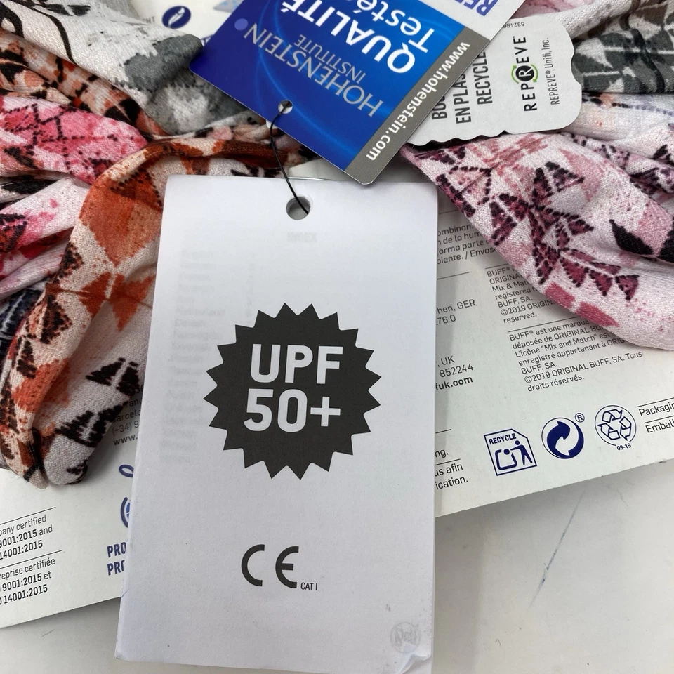 BUFF  Standard CoolNet UV+ Insect Shield Multifunctional Headwear Tribal Hiking - Image 4 of 4