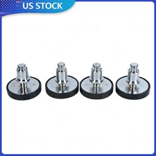 4Pack Shaft Dia 38mm Car Lift Rubber Tray Heightening Feet Plus High Leg Pads