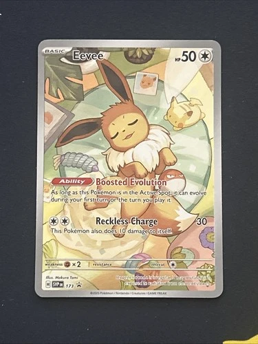 Pokémon TCG Eevee 173 Holo Promo Prismatic Evolutions