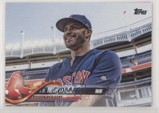 2018 Update Image Variation SP (Horizontal Blue Warmup Shirt) JD Martinez 4l3