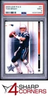 2003 LEAF ROOKIES & STARS #51 TOM BRADY PATRIOTS PSA 9