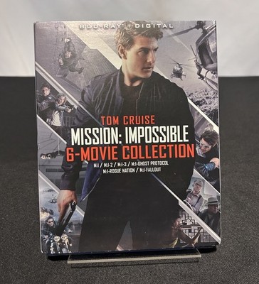 MISSION: IMPOSSIBLE 6-Movie Collection (Blu-ray, Paramount) NEW w/ Slipcover
