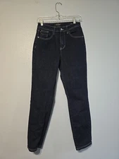 Judy Blue Womens Size 3/26 "Mom Jean" Dark Wash Stretch Casual Classic Jeans