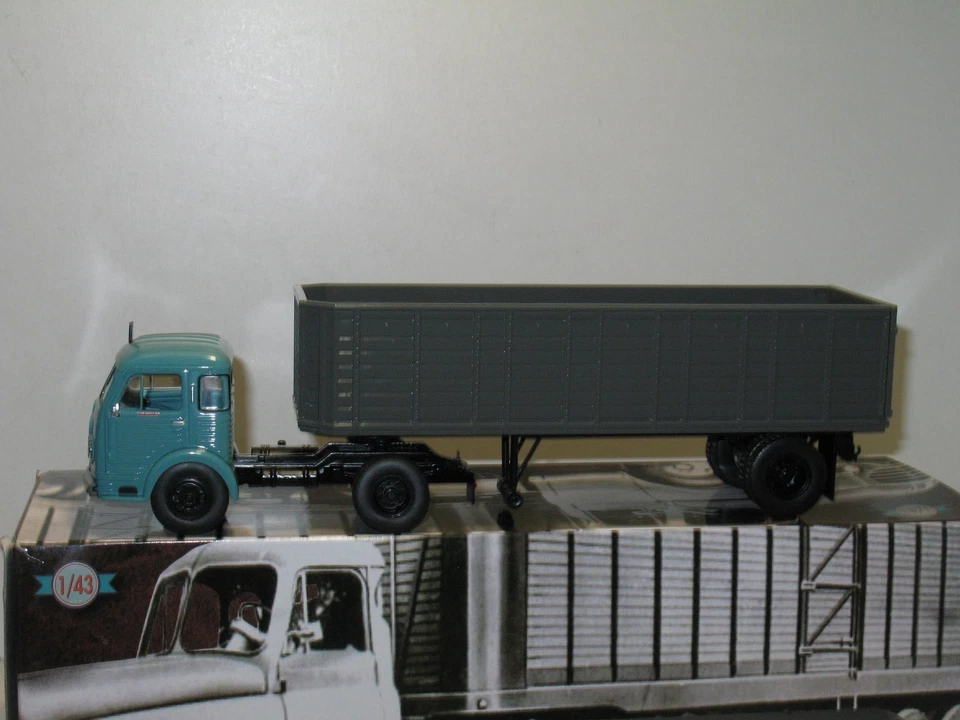 Ford Cargo Rimorchio Kaki Militare, Camion Semi Di Exeption 1:43 Altaya - Immagine 3 di 3