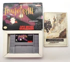Final Fantasy III (Super Nintendo SNES 1994) COMPLETE CIB Tested Authentic Saves