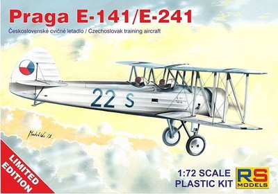 RS MODELS 94004 MODEL PRAGUE E-141/E-241 1/72 (2 decal v. for Czechoslovakia)