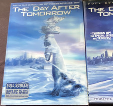 The Day After Tomorrow DVD Full Screen Edition PG-13 Dennis Quaid Tall Case