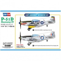 Hobby Boss - P-51D Mustang IV - Easy Assembly Kit - 1:48 - 40 Teile