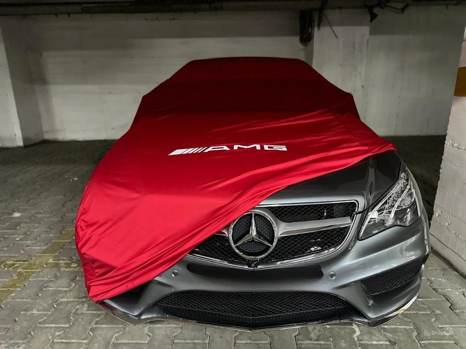 Fits For M.Benz AMG Car Cover - Custom Fİt For all Model - indoor Soft & Elastic - Image 4 of 4