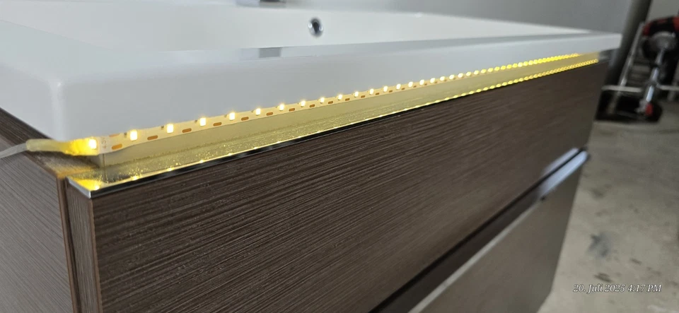 Waschtisch + Unterschrank In BRAUN von Pelipal - Bild 3 von 4