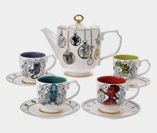 Disney Alice Through The Looking Glass Limited Edition China Tea Set