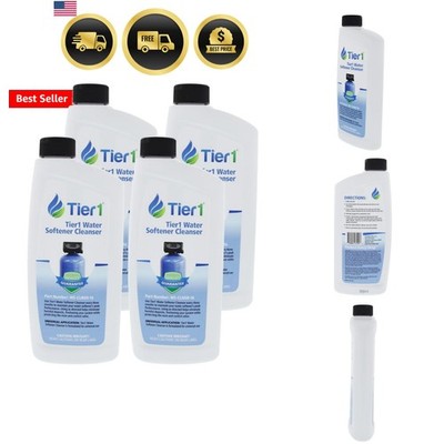 Water Softener Cleanser 16 oz   4 Pack | Universal Resin Cleaner for Most Wat...
