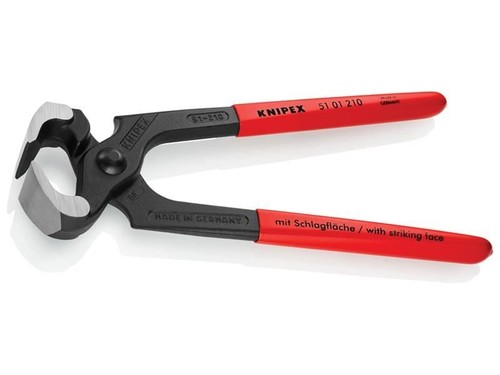 Knipex - Tang Tukang Kayu Gaya Hammerhead 210mm dengan Pegangan PVC - Picture 2 of 9