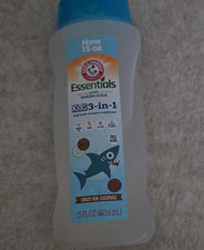Arm Hammer Essentials Kids 3-in-1 Shampoo/Conditioner No Tears Coconut 15 oz