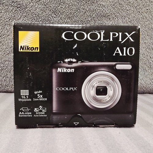 Nikon Digital Camera Coolpix A10 16.1MP - Black - Fully Working & Boxed! - Picture 2 of 20