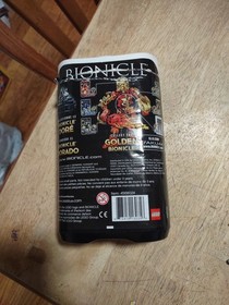 LEGO BIONICLE: Takanuva (7135) With Golden Piece And Canister And Instructions 