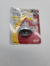Danco Dual Thread 15/16in- 27thd 55/64in-27thd Chrome Swivel Sprayrator Aerator