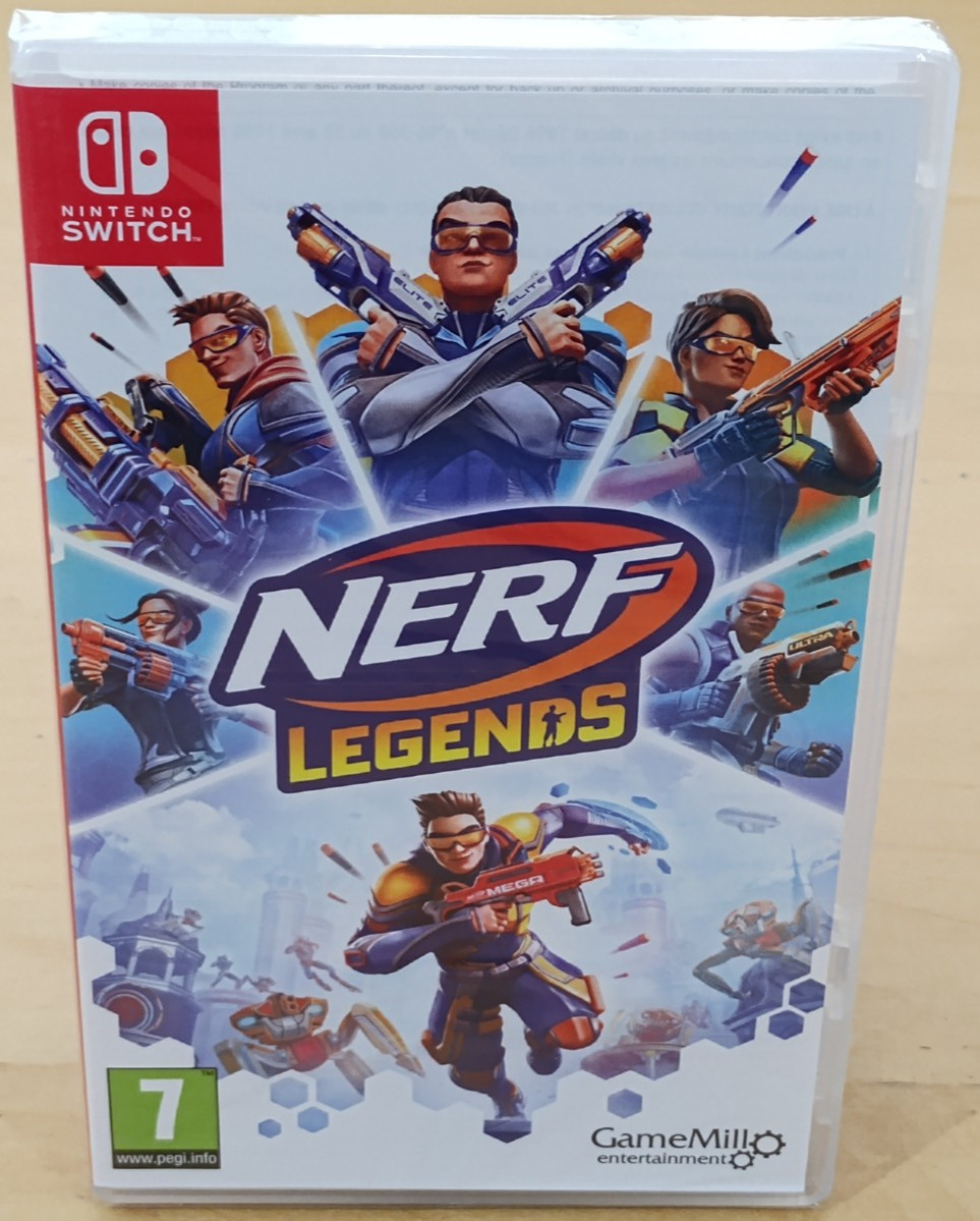 NERF Legends for Nintendo Switch New & Sealed PAL UK Physical