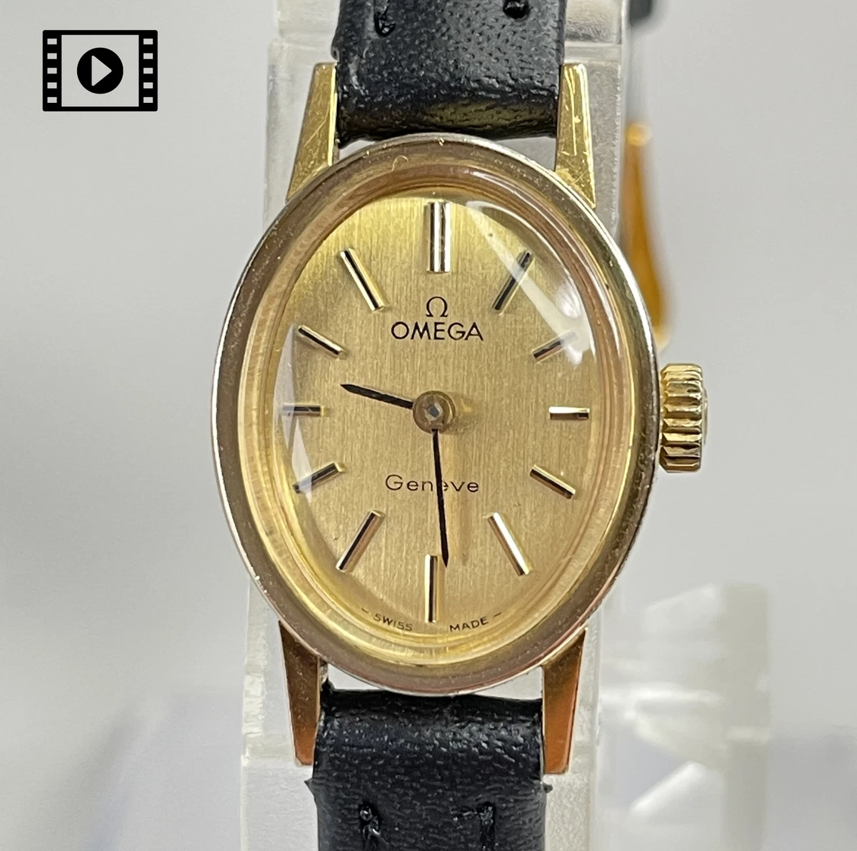Gold Plated Case Women OMEGA Genève Wristwatches for sale | eBay