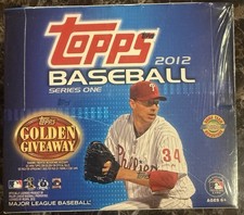 2012 Topps Series 1 MLB Baseball Sealed Hobby JUMBO Box 