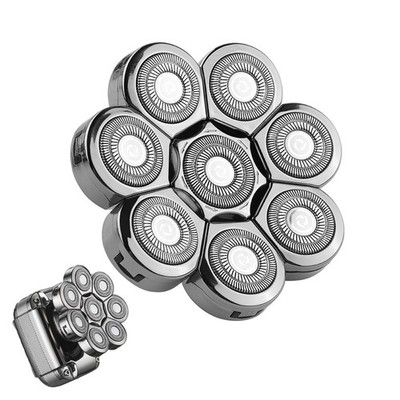 Skull Ersatzkopf 8D Rasierer Ersatz, Universal 7,5 cm, kompatibel für