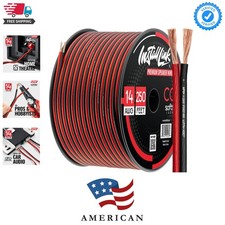 14 Gauge Speaker Wire for Car, Home or RV Audio Cable, 250ft, CCA