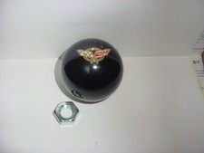 Corvette C5 Licensed 2 Shift Knob Black  916-18 For 1997-2004 Manual Tranny