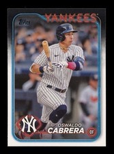 2024 Topps Series 1: #479 Oswaldo Cabrera DP RC NM-MT OR BETTER